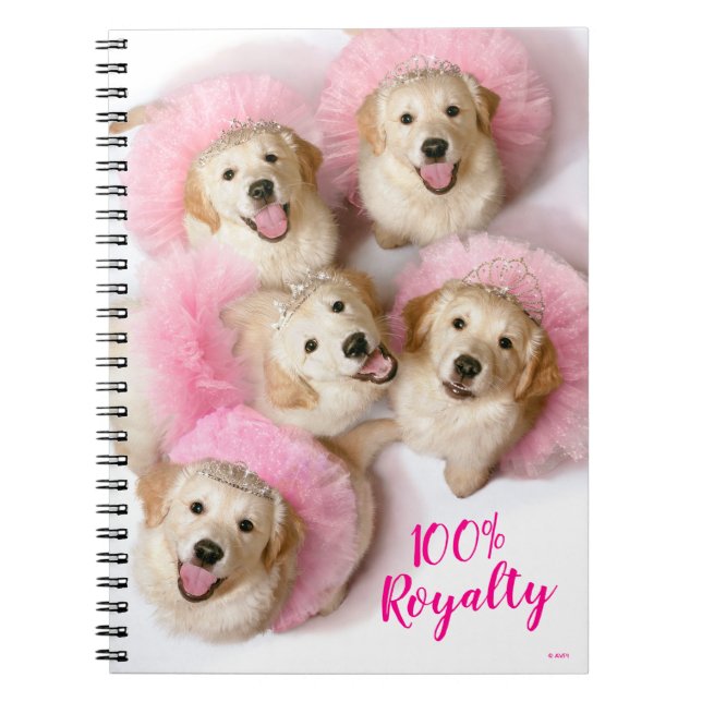 Princess Dogs in Tiaras Notebook (Front)
