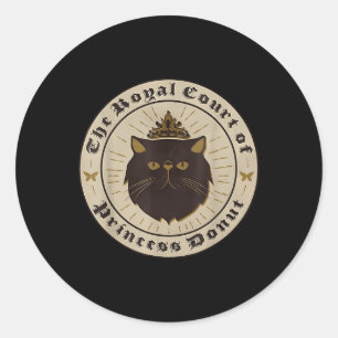 Princess Doughnut Mongo Edition Dungeon Crawler Ca Classic Round Sticker