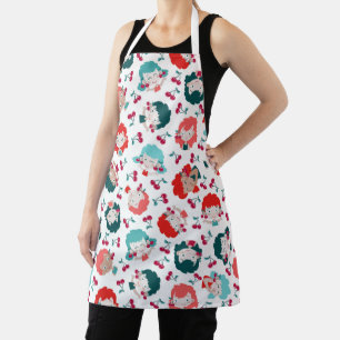 Princess earrings apron