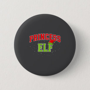 Princess Elf Christmas Family Matching Group Xmas 6 Cm Round Badge