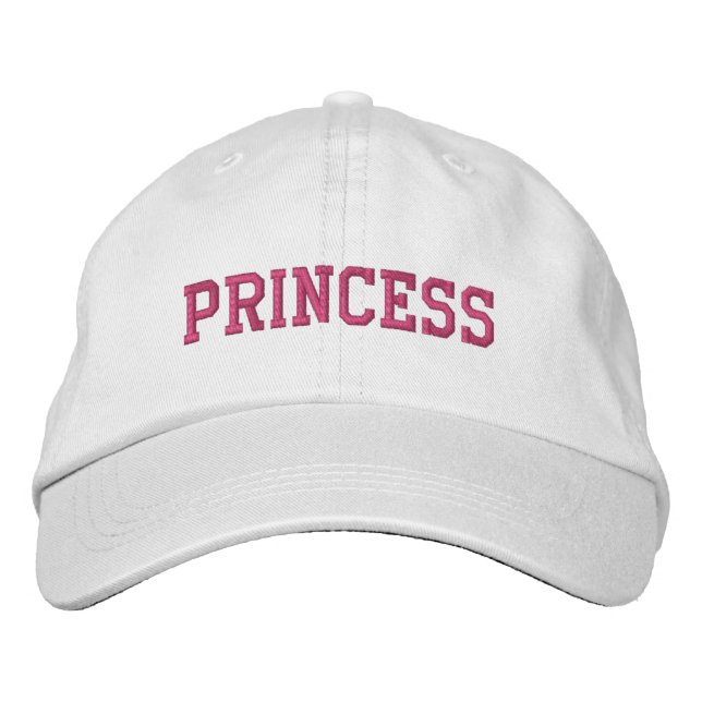 Princess Embroidered Hat (Front)