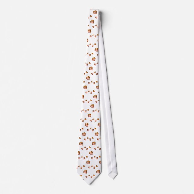 princess emoji tie (Front)