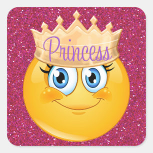 Princess Face Sticker - SRF