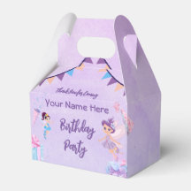 Princess Fairytale Birthday Card Invitations box