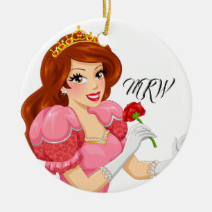 Princess / Fairytale Ceramic Tree Decoration