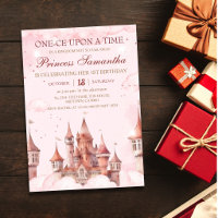 Princess First Birthday magical fairy tale castle