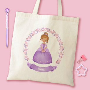 Princess Girl Tote Bag