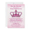 Princess Girl's Birthday Party Invitations