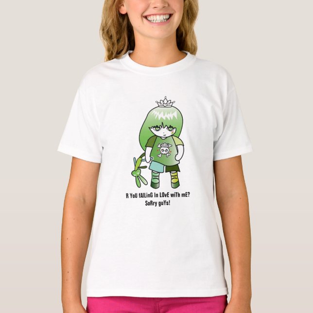 Princess Green T-Shirt (Front)