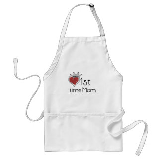 Princess Heart 1st Time Mum Tshirts and Gifts Standard Apron