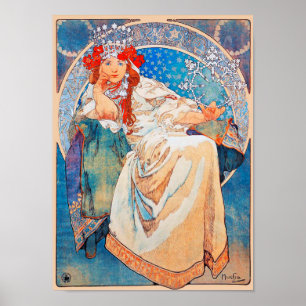 Princess Hyacinth, Mucha Poster