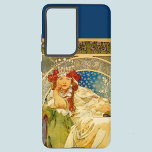 Princess Hyacinth   Samsung Galaxy Case<br><div class="desc">Oskar Nedbal's ballet-pantomime, Princess Hyacinth, premiered in 1911 at the National Theatre, Prague, with libretto by Ladislav Novák. Mucha's poster advertising the performance features the portrait of the popular actress Andula Sedláčková, who starred in the title role. A village blacksmith dreams that his daughter becomes the Princess Hyacinth and that...</div>