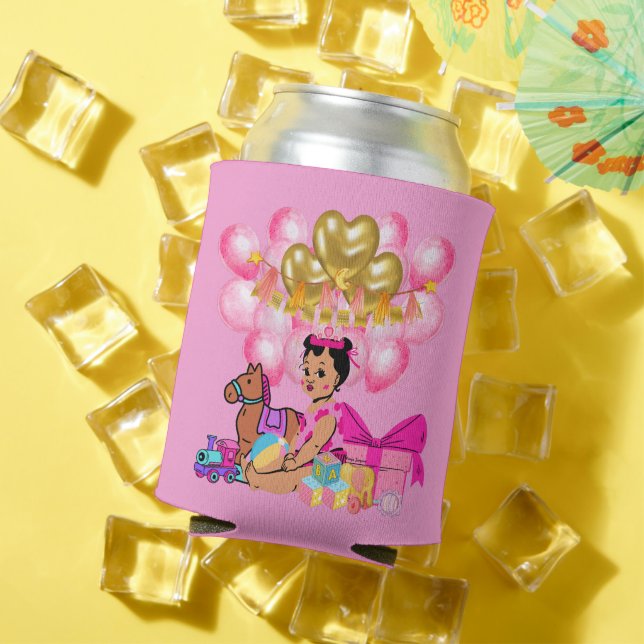 Princess in Pink  Can Cooler (In Situ Summer)