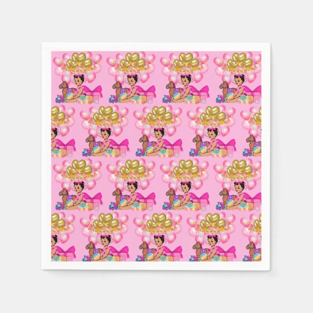 Princess in Pink  Napkin (Front)