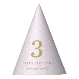 Princess in Purple Birthday Party Hat
