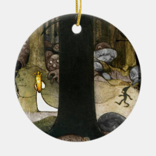 Princess in the Woods Ceramic Tree Decoration