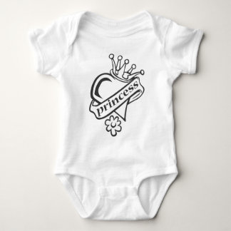 princess infant baby bodysuit