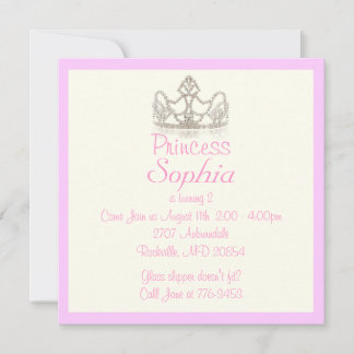 Princess Invitation