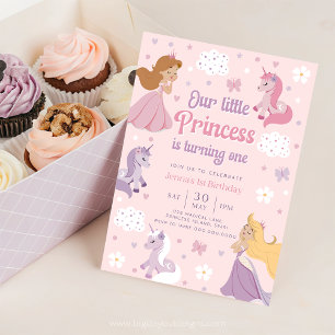 Princess Invitation One. Our Little Princess