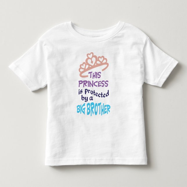 Princess is Protected Toddler T-Shirt (Front)