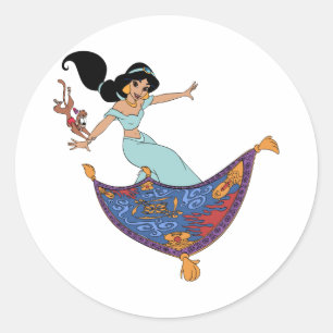 Princess Jasmine Classic Round Sticker