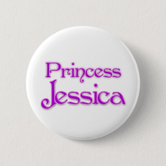 Princess Jessica 6 Cm Round Badge (Front)