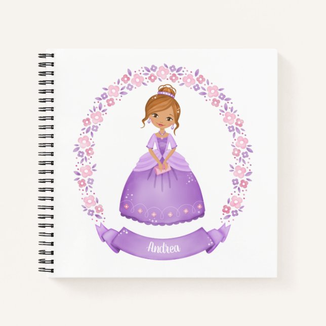Princess Journal Notebook (Front)