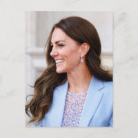 Princess Kate powder blue stylised