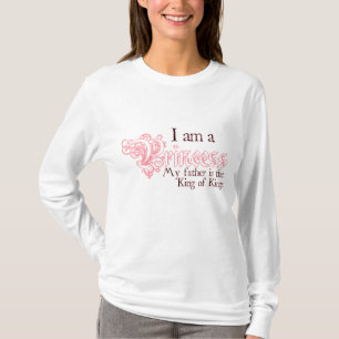 Princess King of Kings long sleeve tee