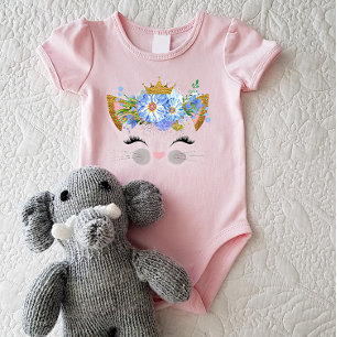 Princess Kitty Baby Baby Bodysuit