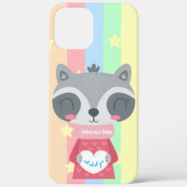 Princess Kitty iPhone 12 Pro Max Case (Back)