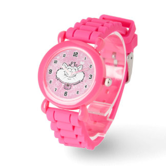 Princess Kitty Pink Sparkle Screwball Graphics Watch
