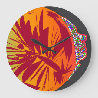 Princess Lady Moon Large Clock