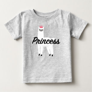 Princess Lama Design - Baby Fine Jersey T-Shirt