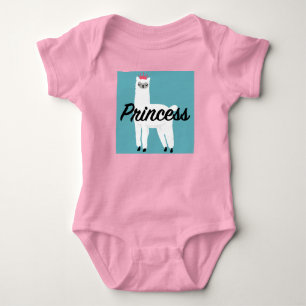 Princess Lama Design - Baby Jersey Bodysuit