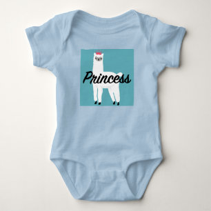 Princess Lama Design - Baby Jersey Bodysuit
