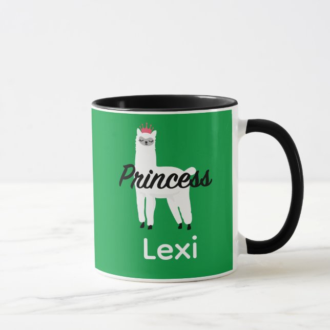 Princess Lama Design - Combo Mug (Right)