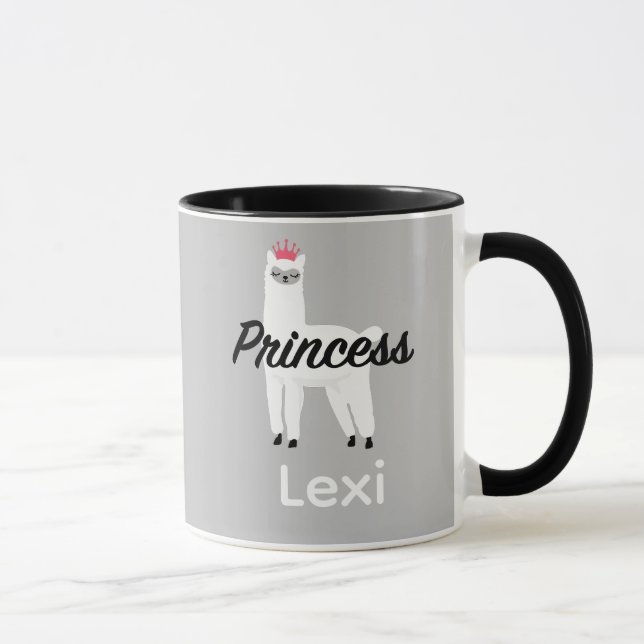 Princess Lama Design - Combo Mug (Right)