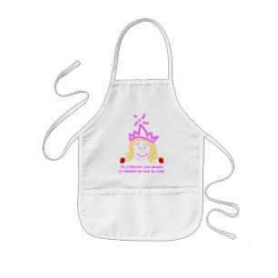 Princess Learning To Cook apron