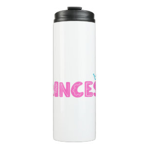 Princess lettering thermal tumbler