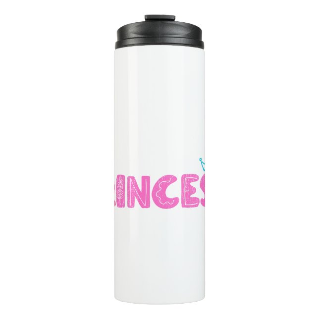 Princess lettering thermal tumbler (Front)