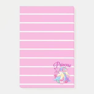 Princess lined post-it notes