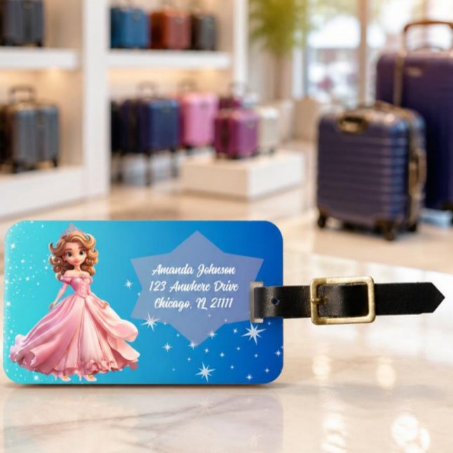 Princess Luggage Tag (Creator Uploaded)