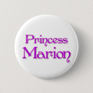 Princess Marion 6 Cm Round Badge