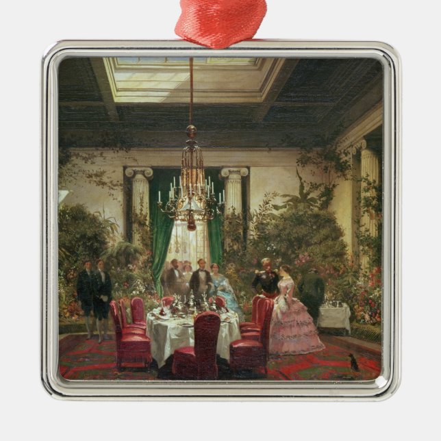 Princess Mathilde's Salle-a-Manger Metal Tree Decoration (Front)