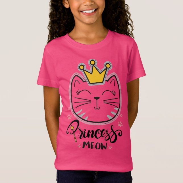 Princess Meow T-Shirt (Front)