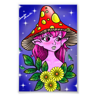 Princess mushelo photo print