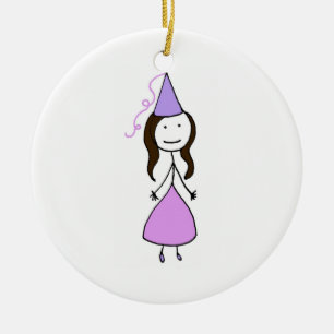 Princess Ninja! Ceramic Tree Decoration