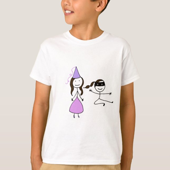 Princess Ninja Tee (for girls) (Front)