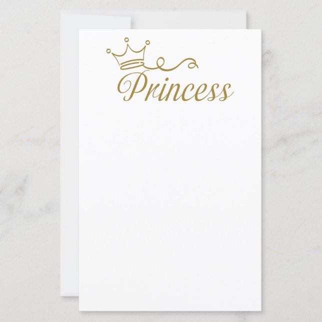 Princess notepad (Front)